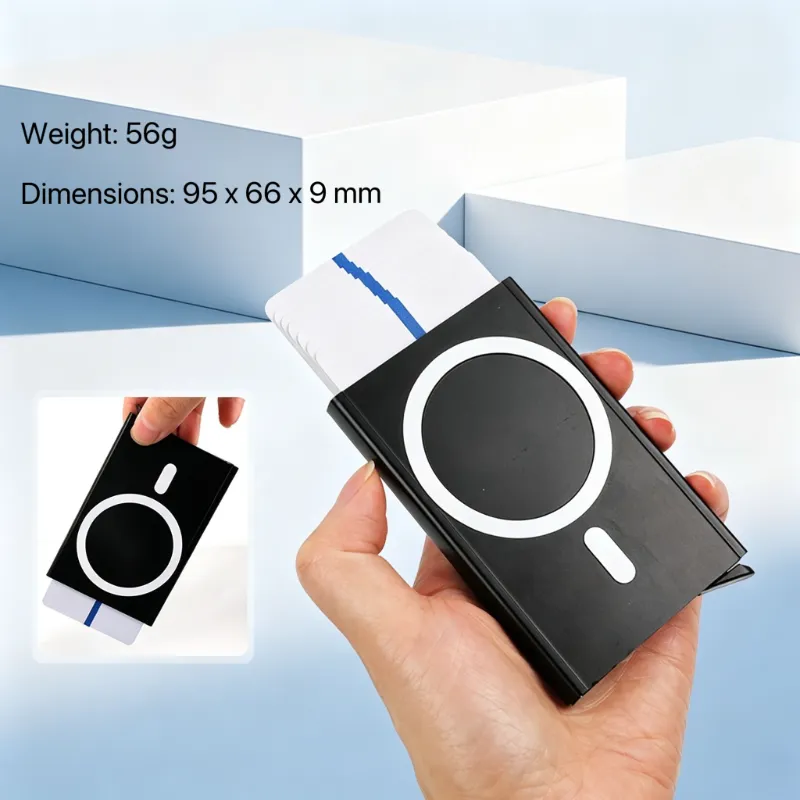 Ngano nga Daghang mga Tawo ang Nagpili sa Mga Naghupot sa Auto Pop-Up Card? Usa ka Praktikal nga Giya sa Magnetic Aluminum Card Holder
