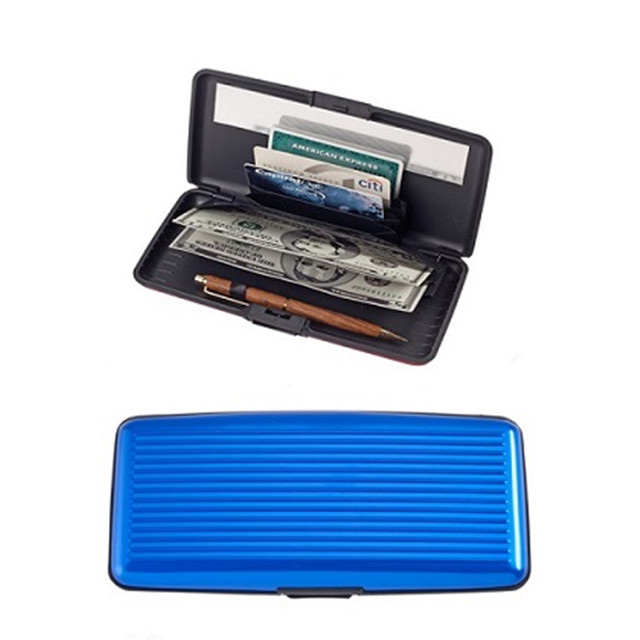 Dugang Dako nga RFID Aluminum Card Case