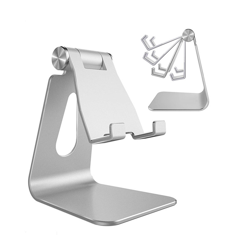 Universal Adjustable Aluminum Cell Phone Holder Bracket alang sa Desk